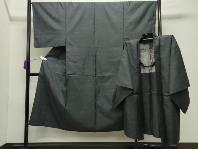 平和屋着物●男性　本場大島紬　アンサンブル　100亀甲　総詰め　正絹　逸品　CABD9082gh