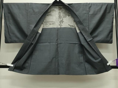 平和屋着物●男性　本場大島紬　アンサンブル　100亀甲　総詰め　正絹　逸品　CABD9082gh