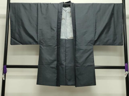 平和屋着物●男性　本場大島紬　アンサンブル・長襦袢セット　80亀甲　総詰め　正絹　逸品　CABD9087gh