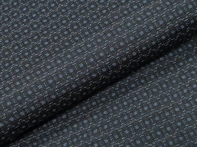 平和屋着物●男性　本場大島紬　アンサンブル　80亀甲　総詰め　正絹　逸品　CABD9089gh