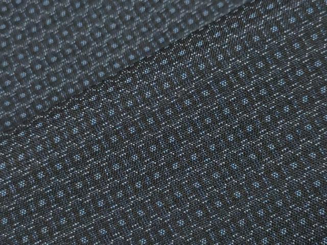 平和屋着物●男性　本場大島紬　アンサンブル　80亀甲　総詰め　正絹　逸品　CABD9089gh