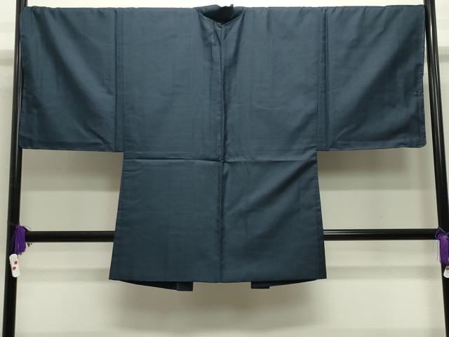 平和屋着物●男性　紬　アンサンブル　100亀甲　総詰め　正絹　逸品　未使用　CABD9092gh