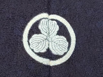 平和屋着物●藍友禅作家　橋詰清貫　色留袖　手描き　花車文　正絹　逸品　CABD9108gh