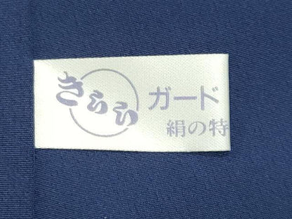 平和屋着物●藍友禅作家　橋詰清貫　色留袖　手描き　花車文　正絹　逸品　CABD9108gh