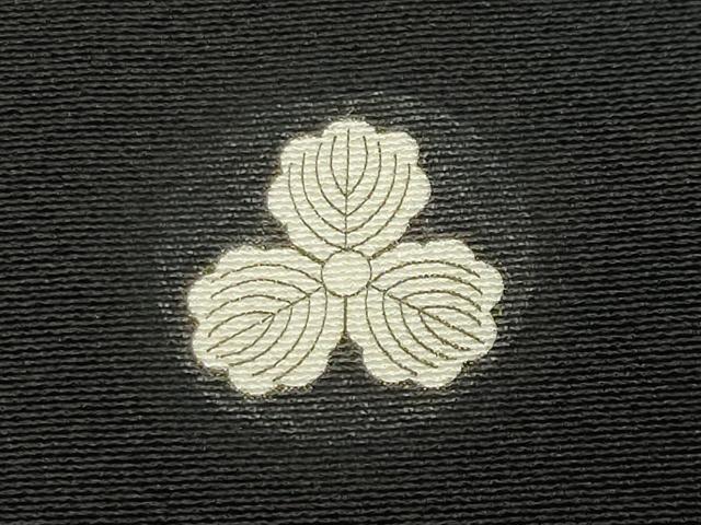 平和屋着物●伝統工芸士　山本富男　黒留袖　京の扇　反端付き　正絹　逸品　CABD9111gh 平和屋着物○伝統工芸士 山本富男 黒留袖 京の扇 反端付き 正絹 逸品