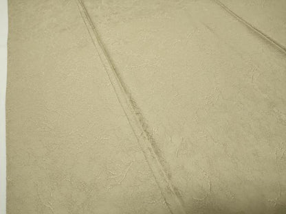 平和屋着物●本草木染作家　瑞寶　色無地　堅牢草木染　霞地紋　砥粉色　反端付き　正絹　逸品　CABD9112gh