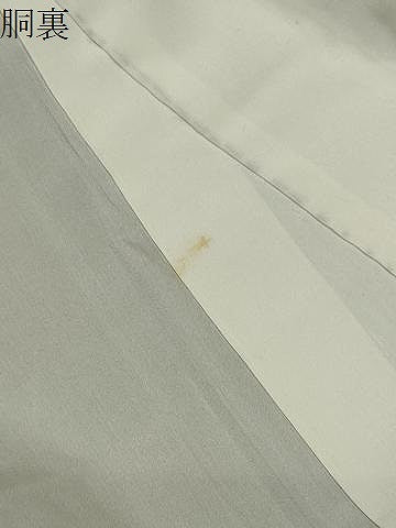 平和屋着物●本場結城紬　重要無形文化財　100亀甲　草花文　正絹　逸品　未使用　CABD9113gh