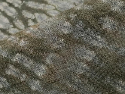 平和屋着物●菅原工房　菅原結作　漢方染　紬　総絞り　吉祥文　正絹　逸品　CABD9121gh