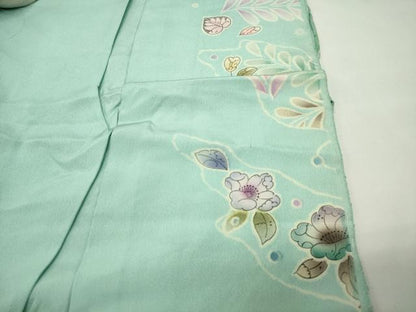 平和屋着物●豪華振袖　作家物　辻が花　絞り　暈し染め　銀通し地　仮絵羽　逸品　未使用　CABD9140gh
