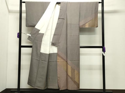 平和屋着物●訪問着　江戸小紋　鮫小紋柄　吉祥文　正絹　逸品　未使用　CABD9141gh