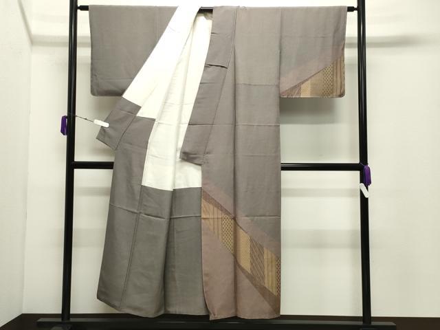 平和屋着物●訪問着　江戸小紋　鮫小紋柄　吉祥文　正絹　逸品　未使用　CABD9141gh