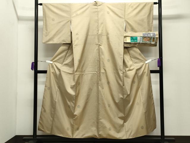 平和屋着物●本場大島紬　窪田優粋　9マルキ　花優羅　証紙付き　正絹　逸品　CABD9145gh