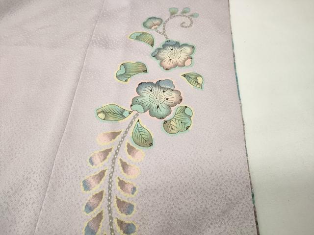 平和屋着物●訪問着　辻が花　絞り　暈し染め　金彩　正絹　逸品　CABD9146gh