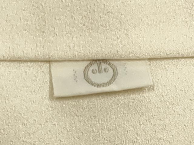 平和屋着物●創業460年・千總　振袖　駒刺繍　御所車檜扇花文　金彩　小田急百貨店扱い　正絹　逸品　CABD9163gh