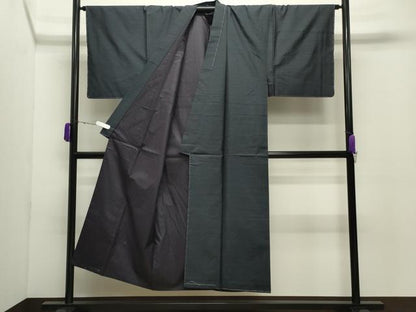 平和屋着物●男性　本場大島紬　アンサンブル　80亀甲　総詰め　正絹　逸品　未使用　CABD9167gh