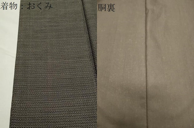 平和屋着物●男性　本場大島紬　アンサンブル　100亀甲　総詰め　正絹　逸品　CABD9169gh