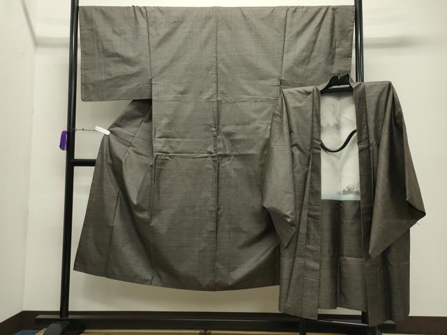平和屋着物●男性　本場大島紬　アンサンブル　100亀甲　総詰め　正絹　逸品　CABD9169gh