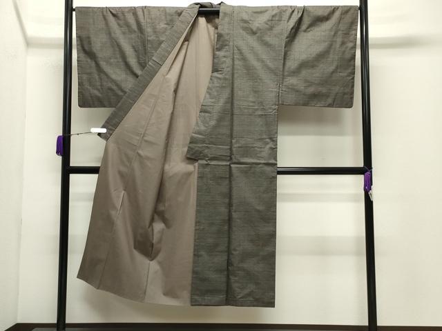 平和屋着物●男性　本場大島紬　アンサンブル　100亀甲　総詰め　正絹　逸品　CABD9169gh