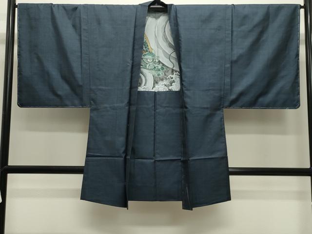 平和屋着物●男性　本場大島紬　アンサンブル・長襦袢セット　100亀甲　総詰め　正絹　逸品　未使用　CABD9170gh