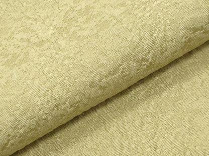 平和屋着物●上質な色無地　紋意匠　枯草色　正絹　逸品　未使用　CABD9175gh
