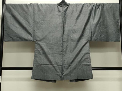 平和屋着物●男性　本場大島紬　アンサンブル　100亀甲　総詰め　キングサイズ　正絹　逸品　CABD9176gh