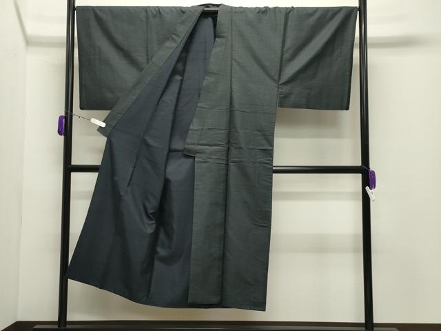 平和屋着物●男性　本場大島紬　アンサンブル　絣文様　正絹　逸品　CABD9177gh