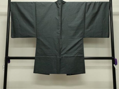 平和屋着物●男性　本場大島紬　アンサンブル　絣文様　正絹　逸品　CABD9177gh