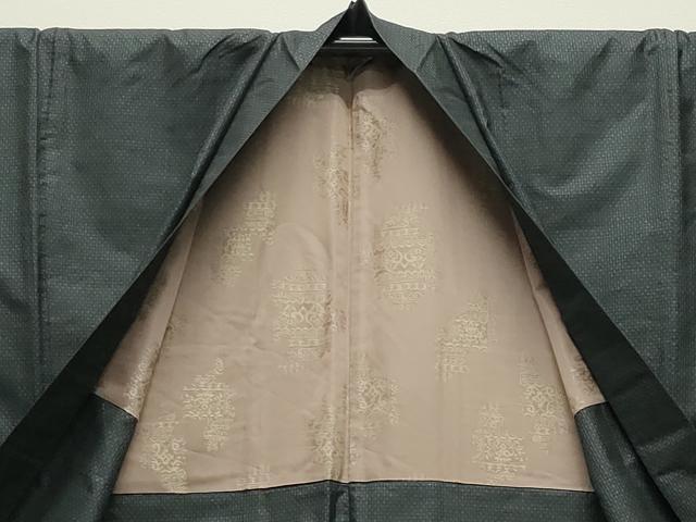 平和屋着物●男性　本場大島紬　アンサンブル　絣文様　正絹　逸品　CABD9177gh