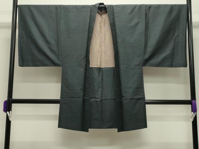 平和屋着物●男性　本場大島紬　アンサンブル　絣文様　正絹　逸品　CABD9177gh