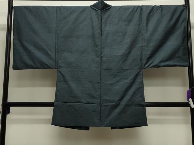 平和屋着物●男性　本場大島紬　アンサンブル　100亀甲　総詰め　正絹　逸品　CABD9178gh