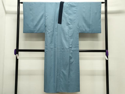 平和屋着物●男性　紬　アンサンブル・長襦袢セット　霞文　正絹　逸品　CABD9180gh
