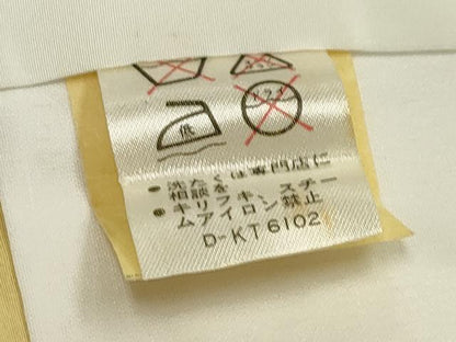 平和屋着物●豪華振袖　舞桜文　金彩　正絹　逸品　CABD9181gh