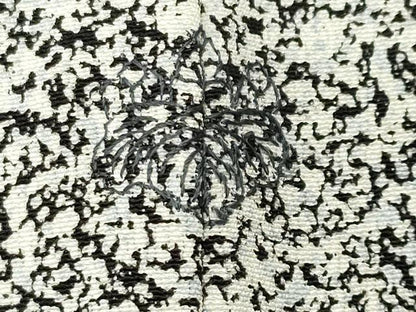 平和屋着物●訪問着　群鶴文　たたき染め　金銀彩　正絹　逸品　CABD9229gh
