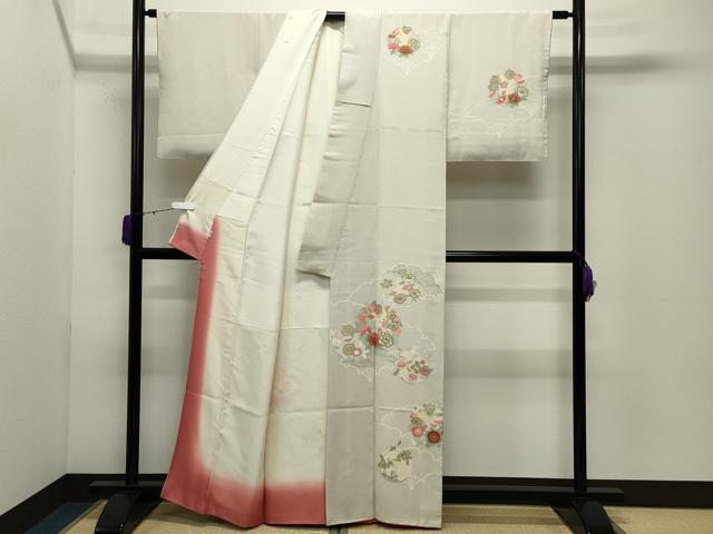 平和屋着物●創業460年・千總　訪問着　花丸文　金彩　松坂屋扱い　正絹　逸品　CABD9234gh