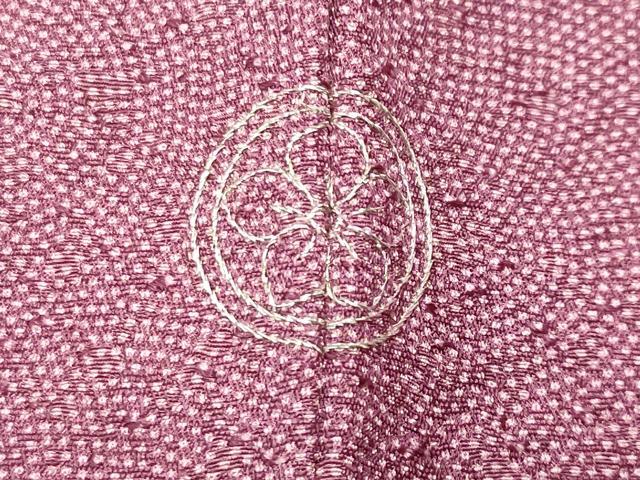 平和屋着物○伝統工芸師 服部光擴 江戸小紋 鮫小紋柄 ロング