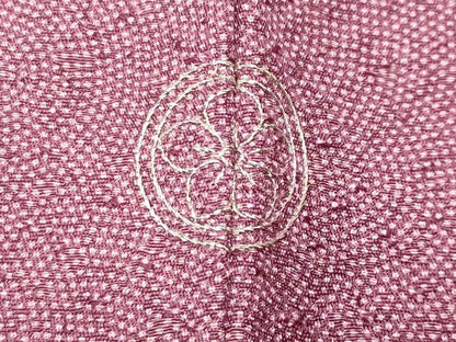 平和屋着物●伝統工芸師　服部光擴　江戸小紋　鮫小紋柄　ロング丈　正絹　逸品　未使用　CABD9253gh