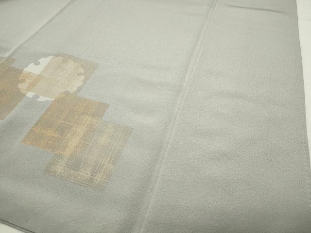 平和屋着物●訪問着　竹屋町刺繍　雪輪花文　金彩　正絹　逸品　CABD9266gh 平和屋着物○訪問着 竹屋町刺繍 雪輪花文 金彩 正絹 逸品 CABD9266gh