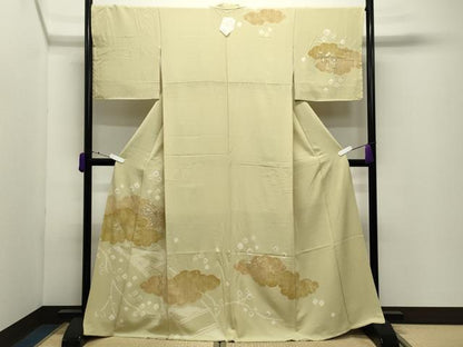 平和屋着物●中国三大刺繍　スワトウ刺繍　訪問着　駒刺繍　辻が花　絞り　金糸　正絹　逸品　未使用　CABD9282gh