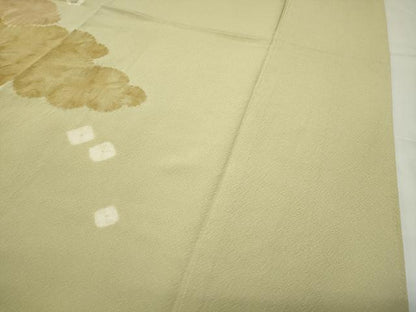 平和屋着物●中国三大刺繍　スワトウ刺繍　訪問着　駒刺繍　辻が花　絞り　金糸　正絹　逸品　未使用　CABD9282gh