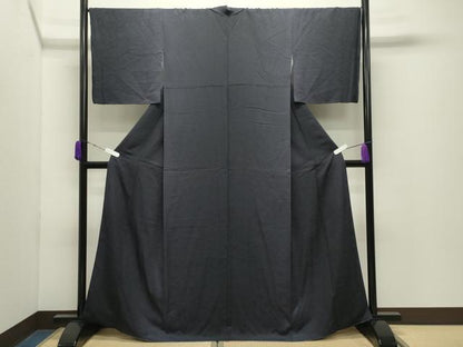 平和屋着物●江戸小紋　行儀　正絹　逸品　CABD9283gh