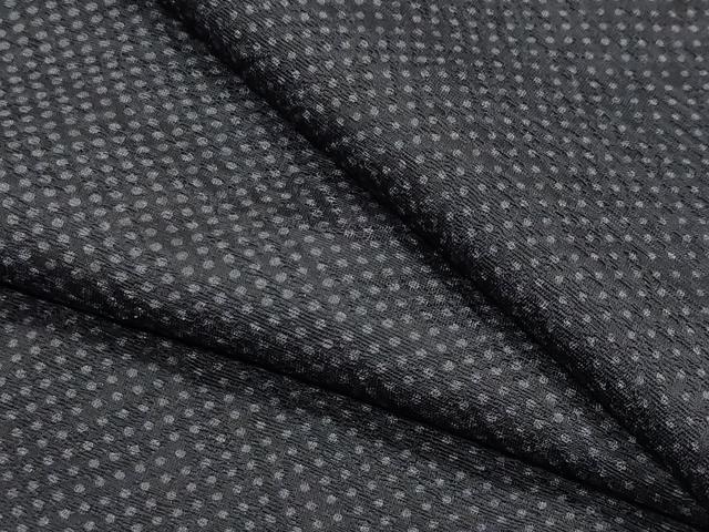 平和屋着物●江戸小紋　行儀　正絹　逸品　CABD9283gh