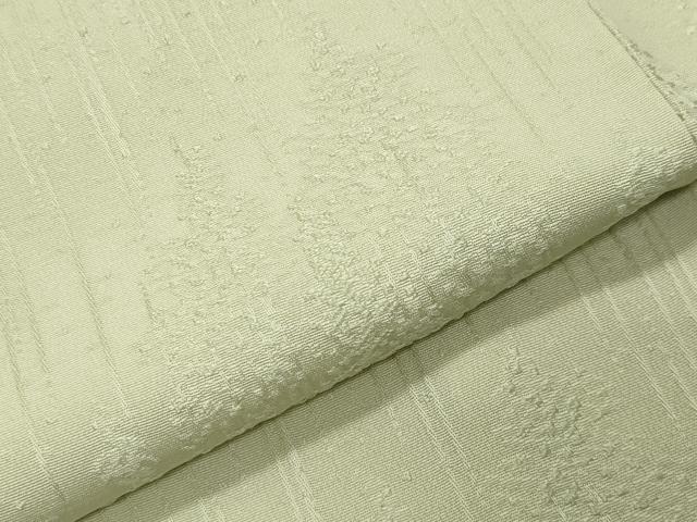 平和屋着物●皇室献上作家　北出与三郎　無地絵羽訪問着　草木地紋　若芽色　正絹　逸品　未使用　CABD9288gh