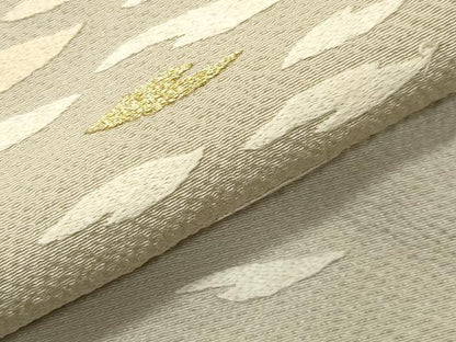 平和屋着物●訪問着　総刺繍　吉祥文　暈し染め　金糸　正絹　逸品　未使用　CABD9290gh