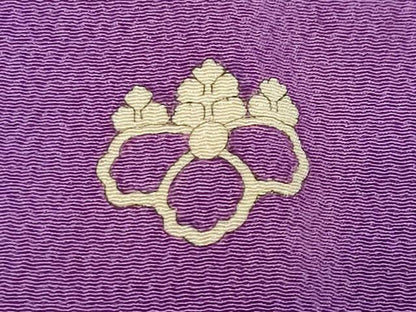 平和屋本店●アンティーク　大正ロマン　振袖　刺繍　鏡裏鳳凰花文　正絹　逸品　CABD9292gh