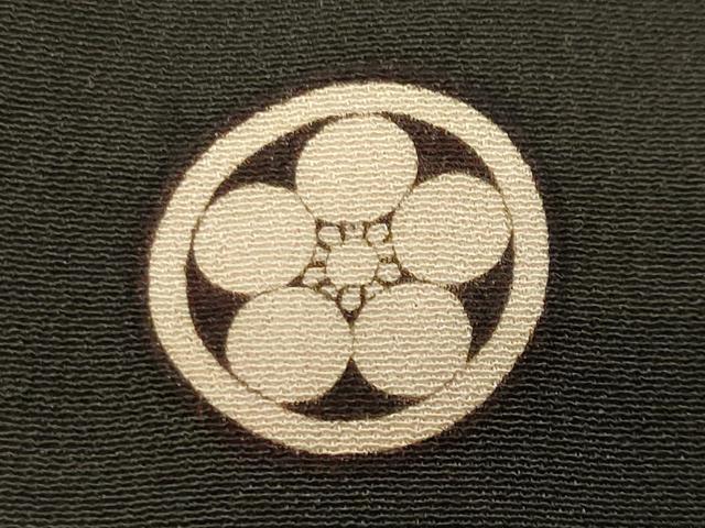 平和屋本店●アンティーク　大正ロマン　振袖　駒刺繍　几帳鳳凰松竹梅文　暈し染め　金彩　正絹　逸品　CABD9293gh