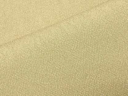 平和屋着物●上質な色無地　蒸栗色　正絹　逸品　CABD9298gh