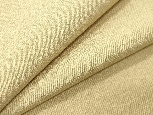 平和屋着物●上質な色無地　蒸栗色　正絹　逸品　CABD9298gh