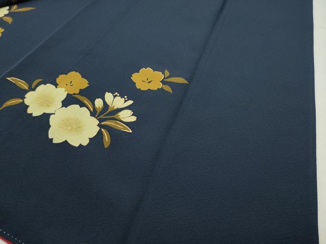 平和屋着物●豪華振袖　舞桜文　金彩　正絹　逸品　CABD9317gh