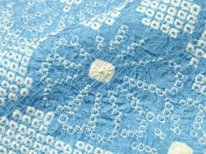 平和屋着物●豪華振袖　総絞り　雲重ね花文　正絹　逸品　CABD9319gh
