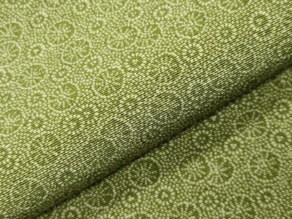 平和屋着物●人間国宝 小宮康孝　江戸小紋　蓮　三越扱い　正絹　逸品　CABD9333gh